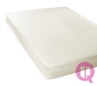 Funda protectora integral para colchón impermeable y antiácaros blanco La  Redoute Interieurs