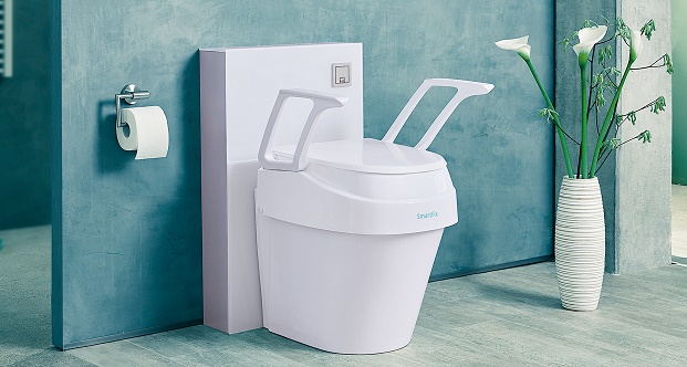 Elevador WC con Reposabrazos  Regulable en Altura - Asister