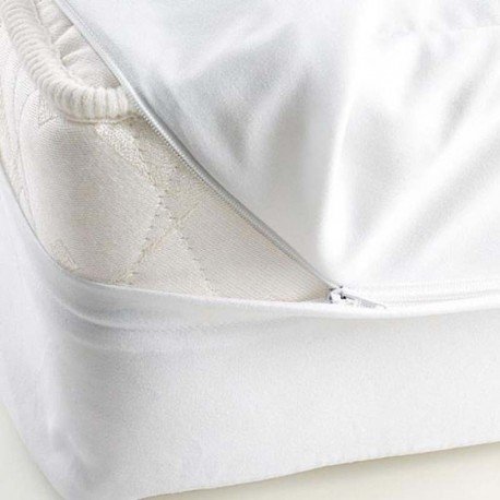 Protector de cama impermeable vinilo 80 x 190 x 20 cm