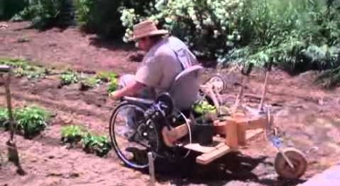 huerta para personas en sillas de ruedas