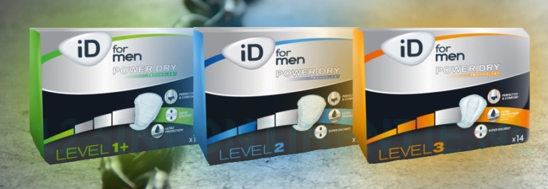 Men Discreet compresas para la incontinencia level 2
