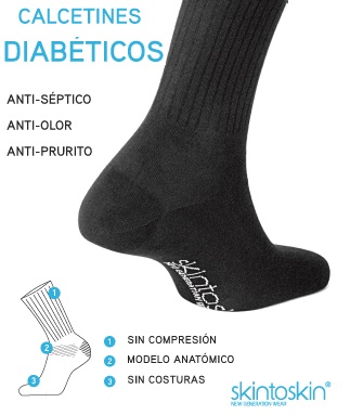 Calcetín sin Costura para Diabéticos/Valor por Docena – Canfisbro