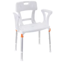 silla de ducha portofino con brazos 839b