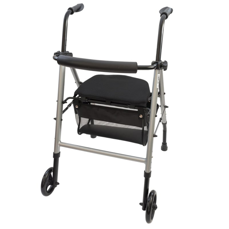  Andadores para adultos mayores con altura de asiento ajustable, Caminadores estándar para adultos mayores